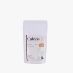 Cafézia Dark Roast 125 g – BIO zrnková káva, 100 % Arabika z Peru, tmavé praženie, alternatívna káva pre citlivých na kofeín