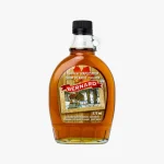 100 % čistý kanadský javorový sirup Grade A Amber Rich Taste v skle – Quebec, prírodné sladidlo, javorový list