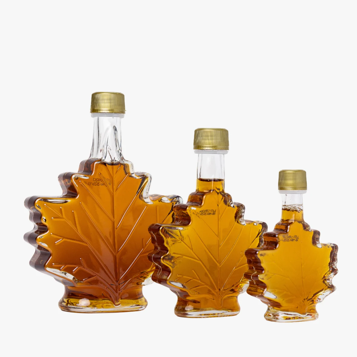 100 % čistý kanadský javorový sirup Grade A Amber Rich Taste v skle – Quebec, prírodné sladidlo, javorový list